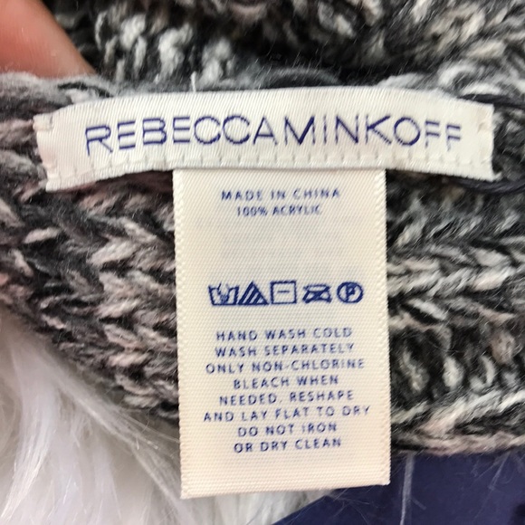 Rebecca Minkoff Knit Wrap Scarf - Picture 6 of 7